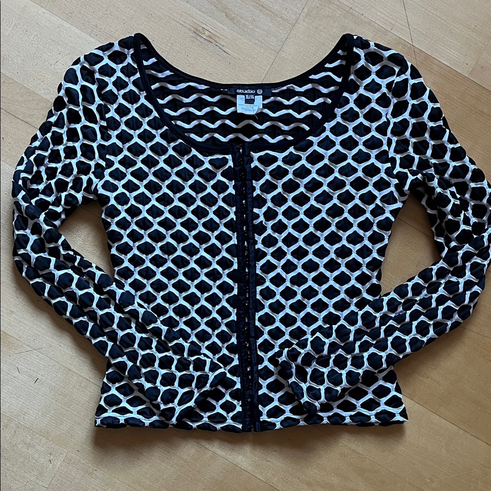 80s/90s Boat Neck Top